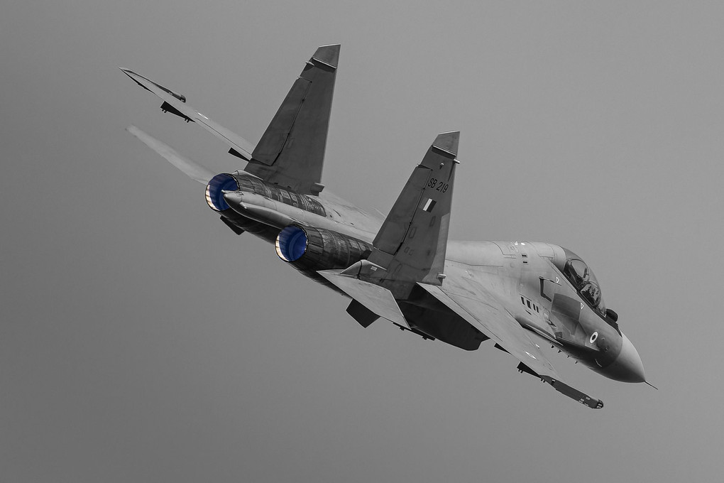 Su-30MKI ~ Blue afterburner ~