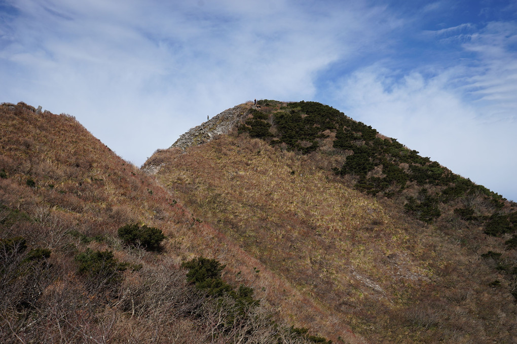 鳥取県大山三鈷峰頂上