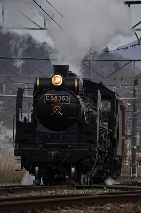 秩父鉄道　C58-363 試運転