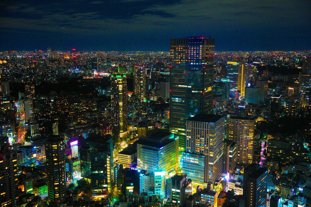 (2023-01-21)六本木ヒルズ・TOKYO CITY VIEWからの都市夜景