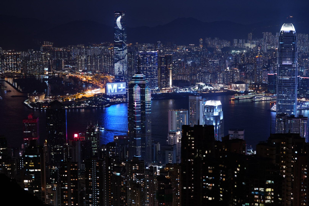 香港　THE PEAK からの夜景