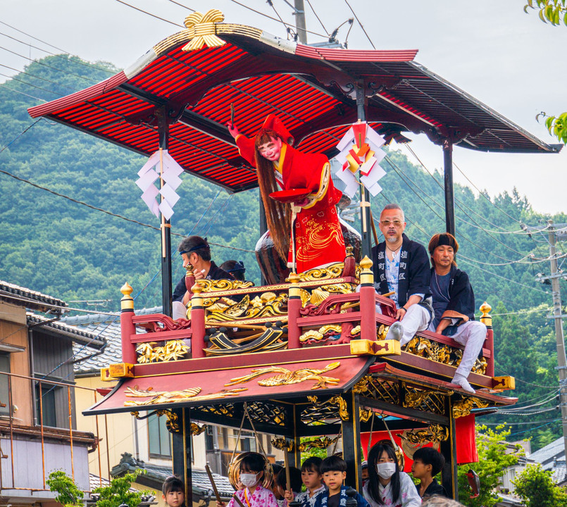 塩町おしやぎり屋台  村上大祭2023