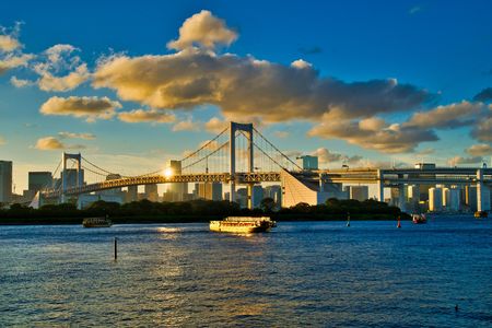 「ゴールドブリッジ」お台場海浜公園