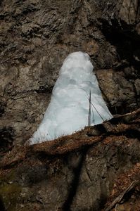 北相木村の氷柱