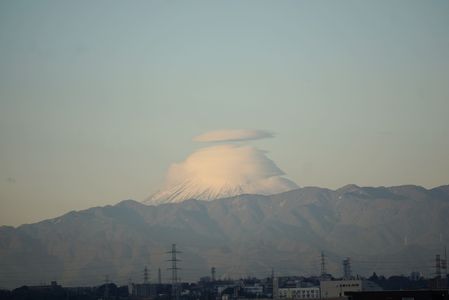 富士山　２０２４年１月１８日早朝