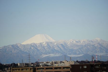 富士山　２０２４年２月２６日早朝
