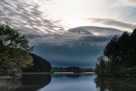 お久しぶりの富士山辺り