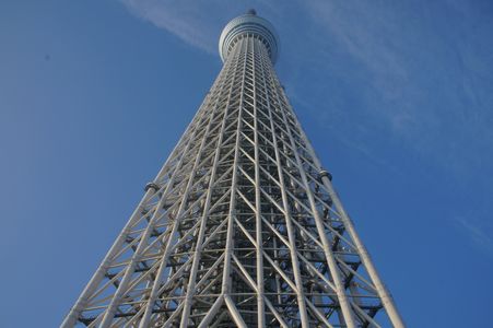 「見上げれば東京スカイツリー」