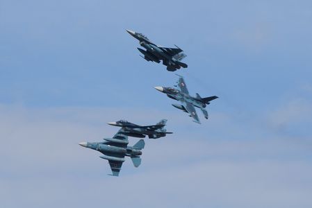 築城基地航空ショー F2 2024