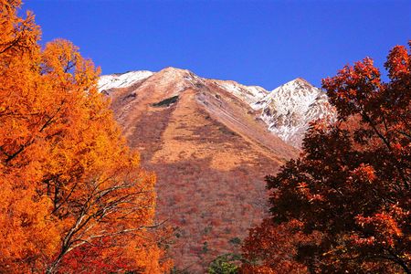 晩秋の大山