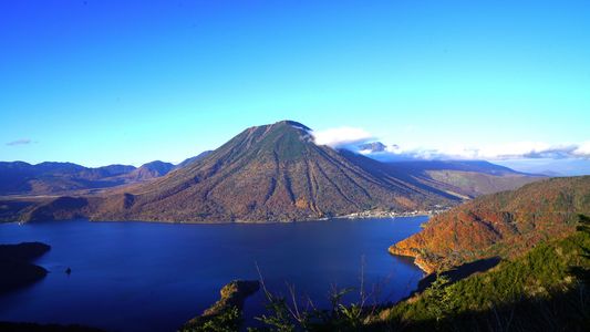 晩秋の男体山　#栃木県#