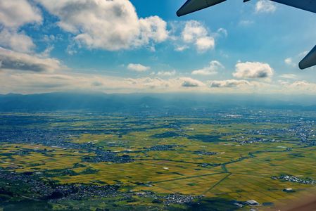 実りの津軽平野