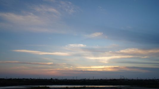夕方の風景