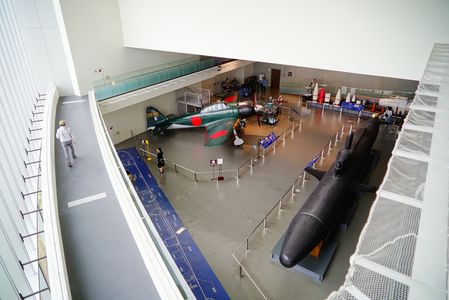 大和ミュージアム　 　零式艦上戦闘機六二型　　特殊潜航艇「海龍」後期量産型