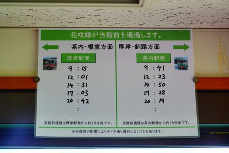 厚岸水鳥観察館　JR北海道　根室本線　花咲線