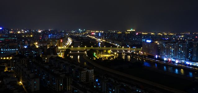 中国の夜景