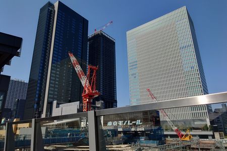 JR浜松町駅前で、「貿易センタービル」が無くなった風景をカシャッです。