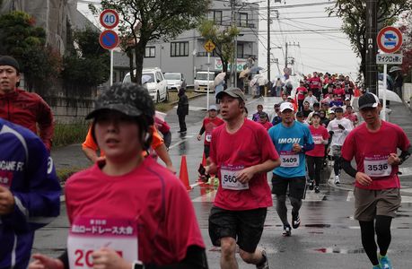 「流山ロードレース」を、カシャッです。