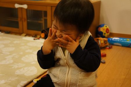 笑顔があふれて止まらない。