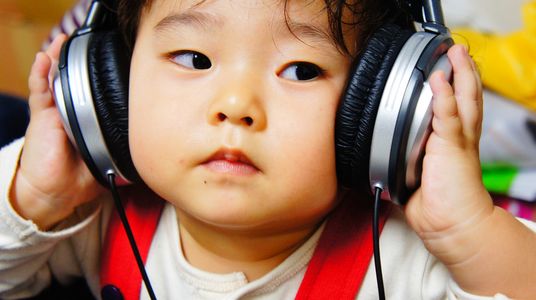 息子も音楽がお好き