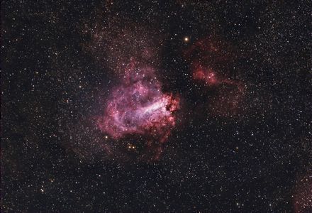 いて座Ω星雲　M17星雲
