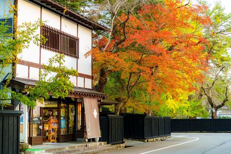 角館 秋の彩り