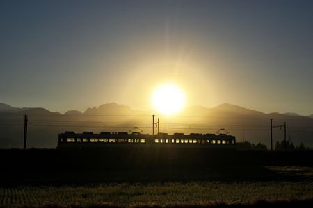 冠雪・立山連峰