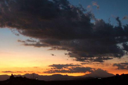 富士山・夕景＠辻堂海岸