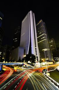 Shinjuku city night view