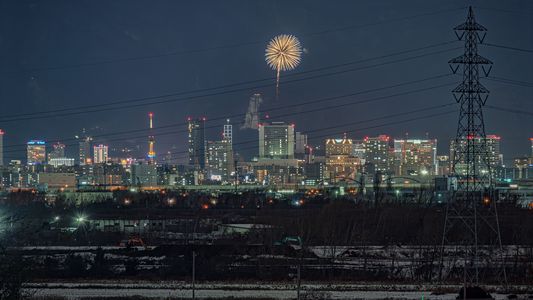 冬の花火