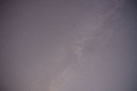 天の川、見えた！