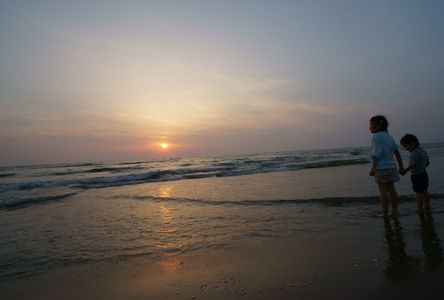 沈む夕日に何を思う…