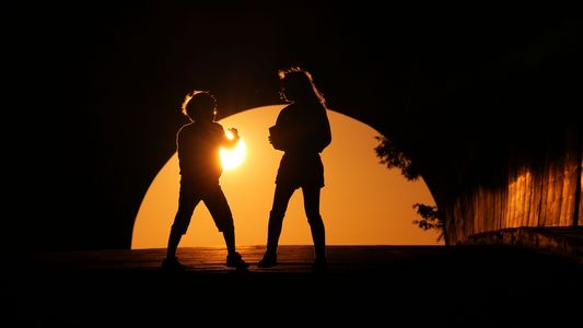 夕日トンネル2025