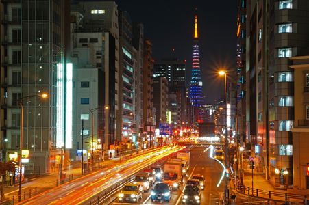ダブル東京タワー五輪ライトアップ