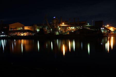 神戸製鋼の夜景　Ⅱ