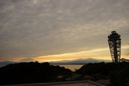 江ノ島からの富士