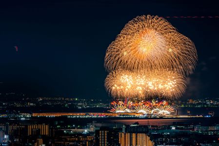 最後の最後！万博花火フィナーレ