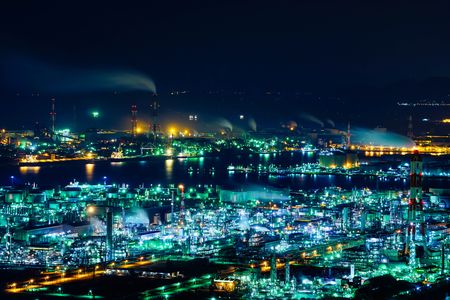 Factory night view ~水島コンビナート～