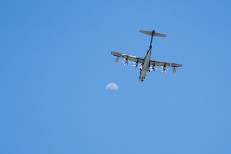 レアな飛行機とタイミング