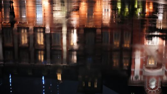 山賀電気夜景撮影会:東京駅前水面反射編/ベネチアの漂い