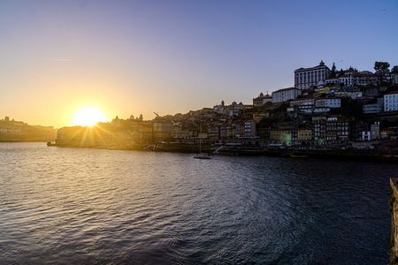 ポルトの夕日
