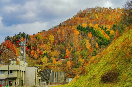 2025豊平峡ダム紅葉　Ⅱ