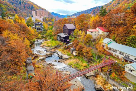 2025定山渓温泉紅葉