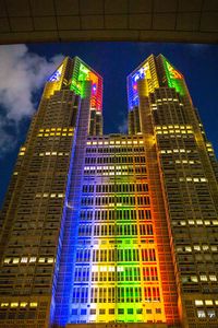TOKYO2020　都庁ライトアップ