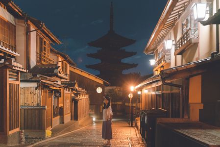 夜の京都散策