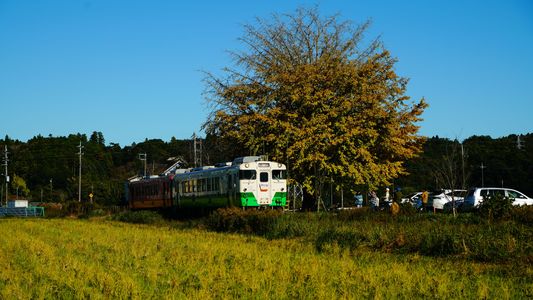 小湊鐡道・急行さと山・上総久保駅