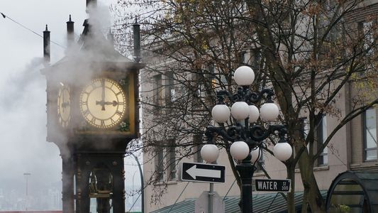 バンクーバーの蒸気時計