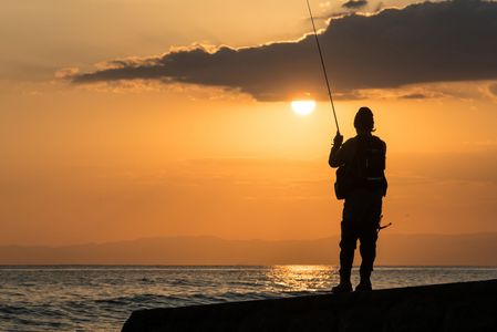稲村ヶ崎の夕日