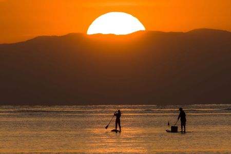 日没のランデブー