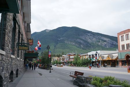 Banffの街並み